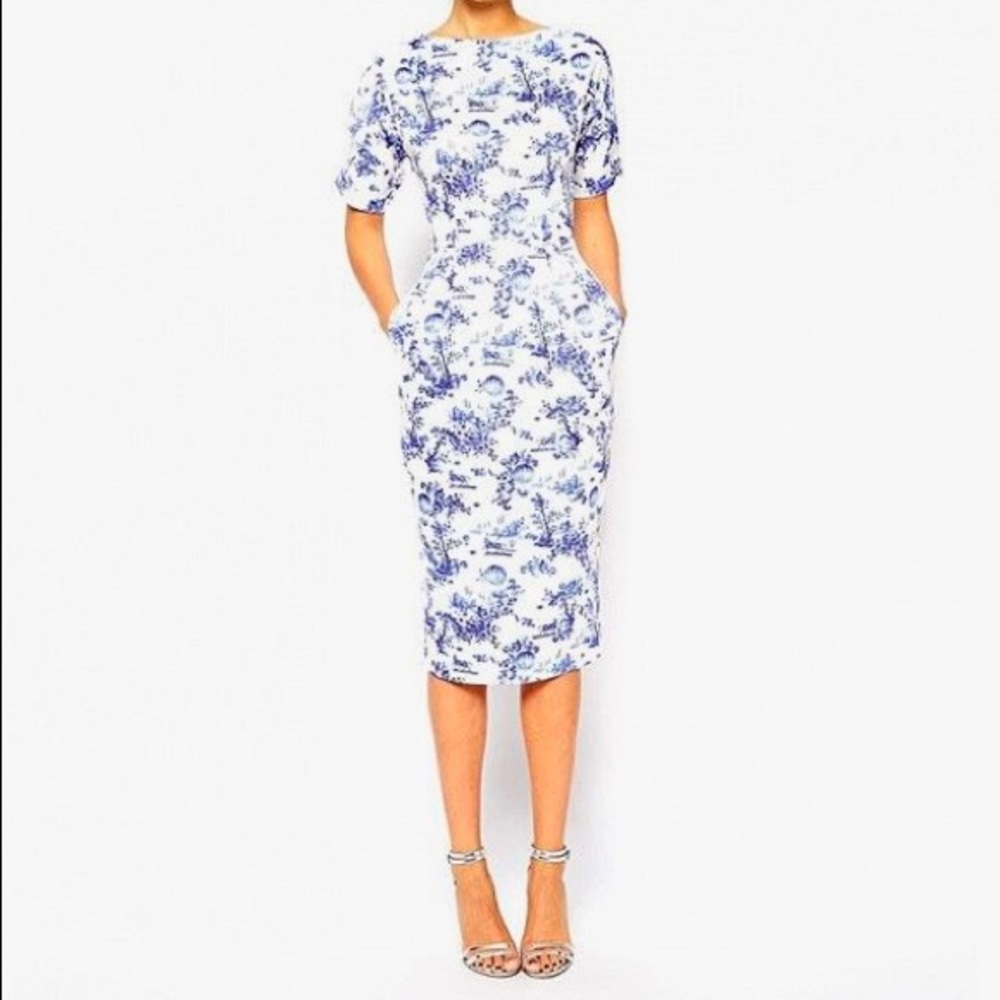 Asos Summer Days Print Dress